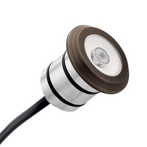 Kichler Recessed In-Ground Light Centennial Brass 2W LED 3000K