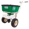 LESCO 80 lb. Ice Melt Spreader, High Output, Yellow Hopper, Agitation