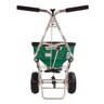 LESCO 80 lb. Ice Melt Spreader, High Output, Yellow Hopper, Agitation