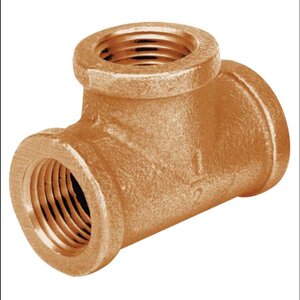 1-1/2 Brass Tee