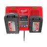 Milwaukee M18 Dual Bay Rapid Charger
