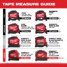 Milwaukee 25 ft. Wide Blade Tape - 14 ft. So