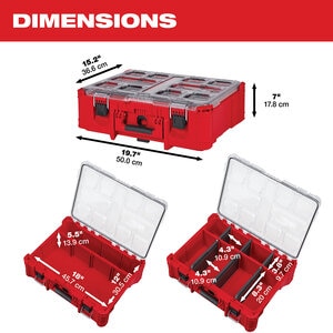 Milwaukee Packout Deep Organizer 