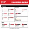 Milwaukee 3 lb. Multi-Faced Drilling Hammer