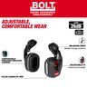 Milwaukee (6) BOLT HP Cap Mounted Ear Muffs
