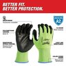 Milwaukee (6) Cut 2 High Vis Gloves - L