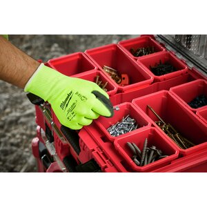 Milwaukee (6) Cut 2 High Vis Gloves - L