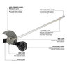 Milwaukee M18 Fuel QUIK-LOK Edger Attachment