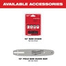 Milwaukee M18 Fuel QUIK-LOK 10 in. Pole Saw Attachment