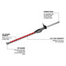 Milwaukee Hedge Trimmer Attachment