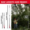 Milwaukee M18 Fuel Telescoping Pole Saw Kit