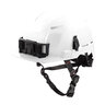 Milwaukee White Front Brim Helmet w/Bolt-Cls E