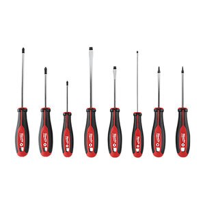 Milwaukee 8pc Screwdriver Set W SQ