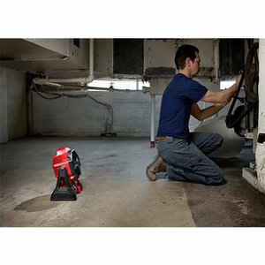Milwaukee 18-Volt Lithium-Ion Cordless Jobsite Fan Fan M18