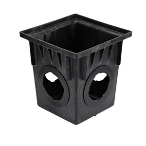 NDS One PC Basin 18 in. x 4 in. Black