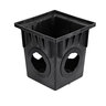NDS One PC Basin 18 in. x 4 in. Black