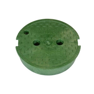 Green 10 in. Round Overlapping ICV Cover