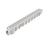 3 in. x 1 m Ps Channel w/ Cap N Outlet Light Gray