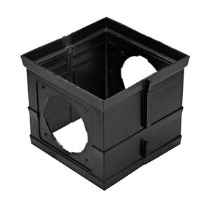 12 X 12 RISER WITH 2 OPENINGS BLACK NDS