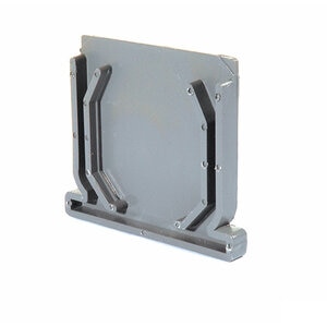 NDS Mini Drain Channel End Cap Gray