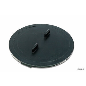 NDS Catch Basin Outlet Adapter Plug Universal Black Plastic 6 in.