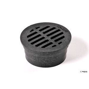3 ROUND GRATE BLACK NDS