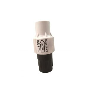 NDS Low Flow Pressure Regulator Black 0.1-8 GPM 3/4 in. FIPT x FIPT 20 psi.