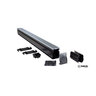NDS Slim Channel Drain Kit 6 ft. w/ Slotted Gray Grate & Accessories