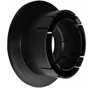 NDS Catch Basin Outlet Adapter Universal Locking Black Plastic 3 in. & 4 in.