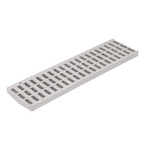 NDS Light Traffic Grate 5 in. x 20 in. Light Gray