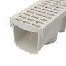 NDS Light Traffic Grate 5 in. x 20 in. Light Gray