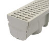 NDS Light Traffic Grate 5 in. x 20 in. Light Gray