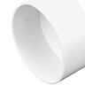 NDS PVC S&D Drain Cap HUB White 3 in.