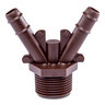 Netafim 12MM V 2-WAY INSERT X 3/4IN MPT NETAFIM