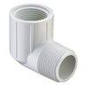 Street Elbow 90 Degree Sch 40 PVC 3/4 in. Mpt x Fpt