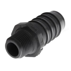 1 in. x 1/2 in. 74 in. Ins Red Male Adpater Poly Fitting