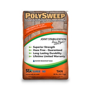 PolySweep Polymeric Sand Tan 50 lb. bag