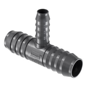 3/4 in. x 3/4 in. - 1/2 in. Red Tee Insert Poly Fitting