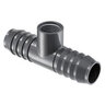 1-1/2 in. x 1-1/2 in. x 3/4 in. Commb Red Tee Poly Fitting