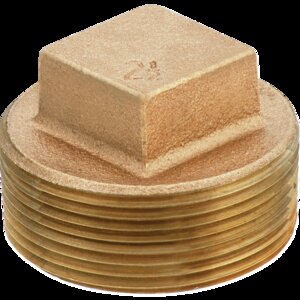 1 BRASS PLUG CORED