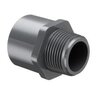Spears Male Adapter Sch 80 PVC 1-1/4 in. Mpt x Socket