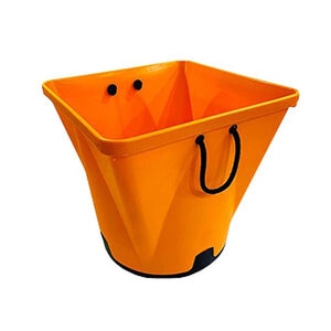 Square Barrel w/ Snap-On Base 28-1/2 in. x 28-1/2 in. 72 gal.