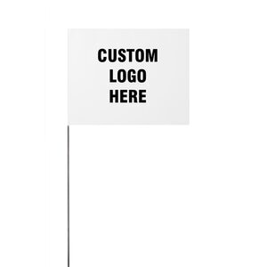 Flags w/Custom Logo