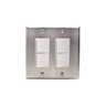 Innova DUAL DUPLEX PLATE AND BOX Stainless Steel