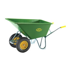 TUFX 10 cu. Ft. Tray Flat Free Tire 750 lb. Capacity