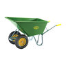 TUFX 10 cu. Ft. Tray Flat Free Tire 750 lb. Capacity