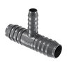 1-1/2 in. x 1-1/4 in. x 1 in. Red Tee Insert Poly Fitting