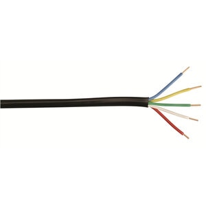 HD Multi Wire 18 Gauge 5 Conductor 100 ft. Black

