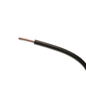 12-1 Sngl Cnd Wire Blk 2500