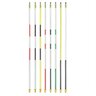 Par Aide Regulation Flagstick Fiberglass 3-Stripe Black and White Striped 1/2 in. x 7.5 ft.